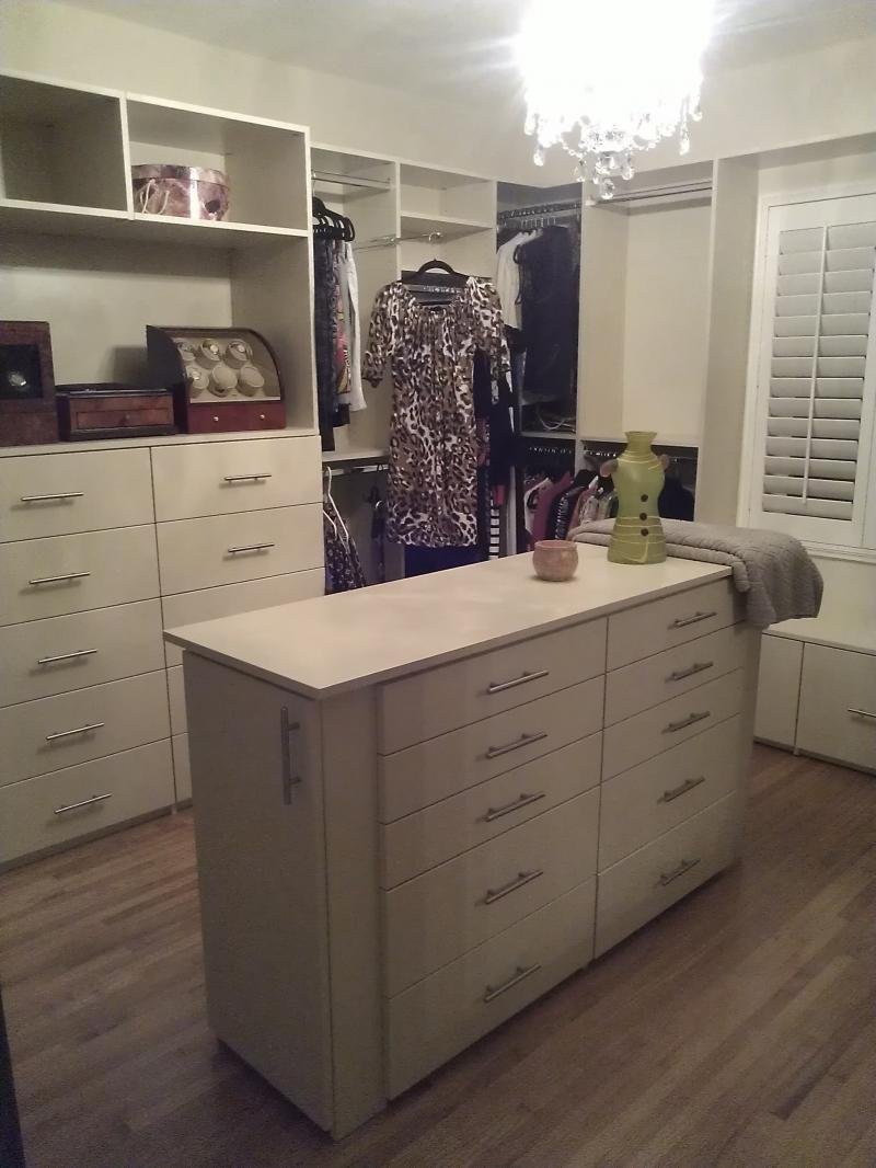 Closets by Unique Custom Cabinet in Miami